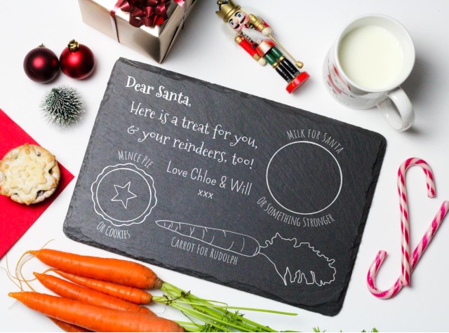 Personalised Santa Platter Treat Board